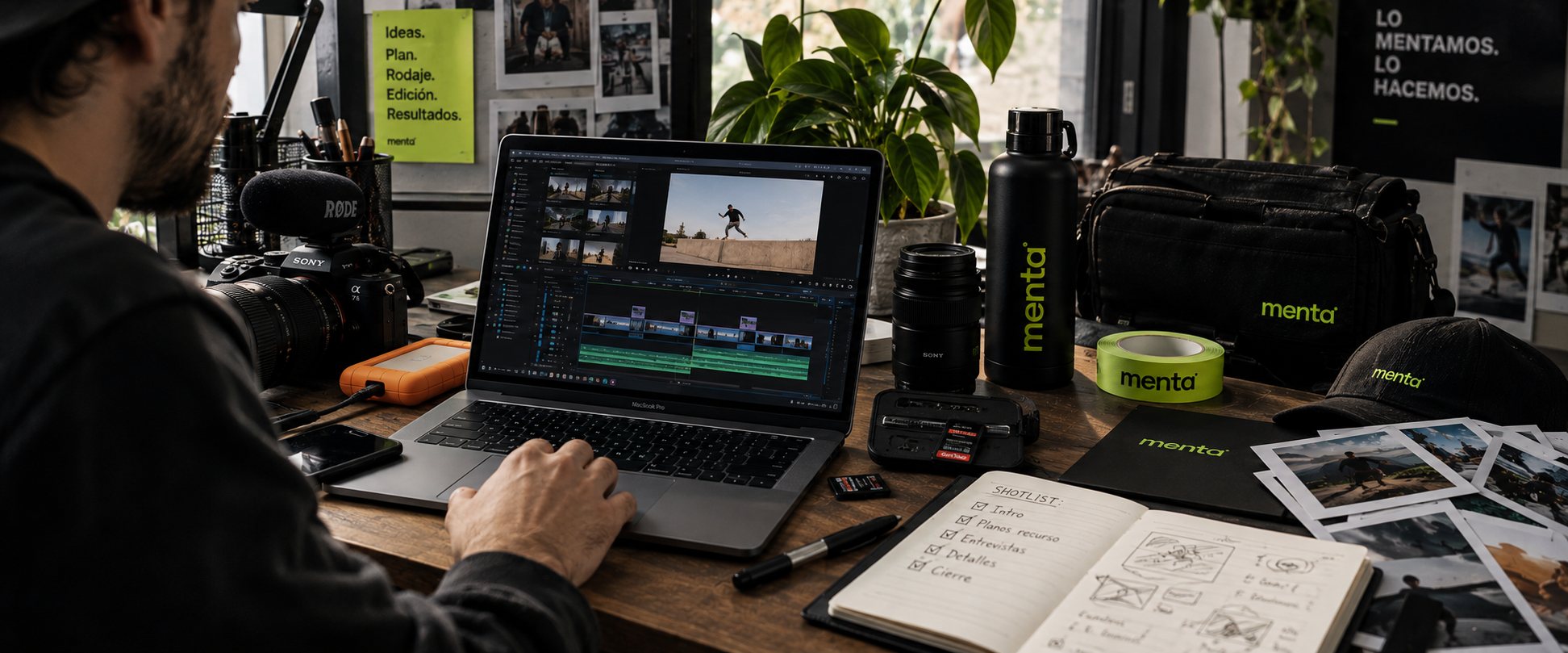 Foto, Vídeo & Contenido: trabajos de Menta