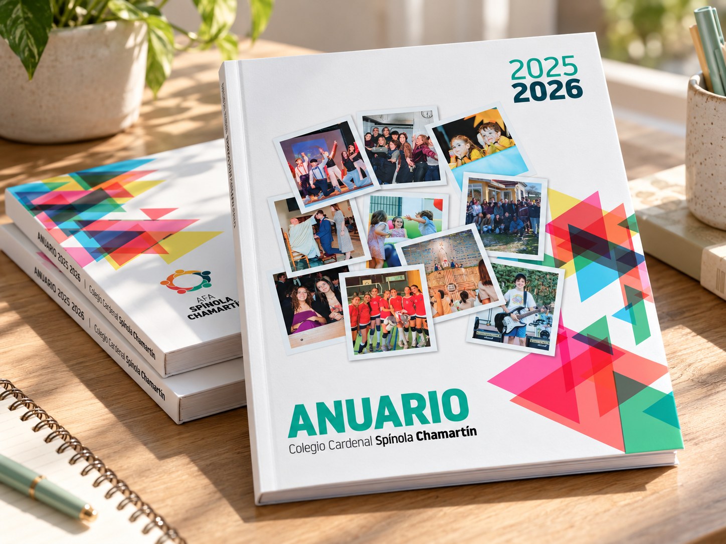 Afa Spínola: anuario · diseño · maquetación · foto · impresión